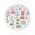 Custom Round Glass Ashtray