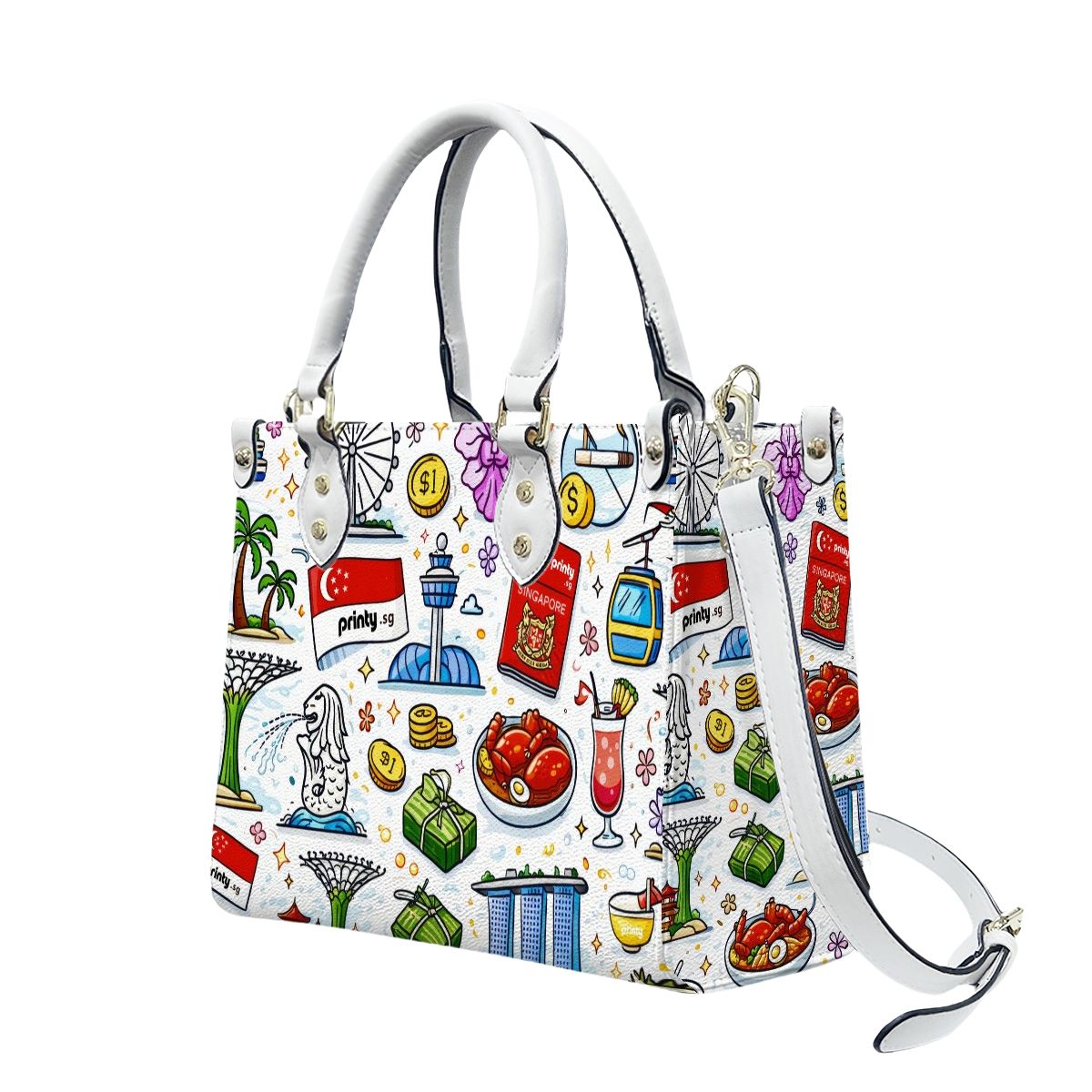 Custom PU Tote Bag for Women