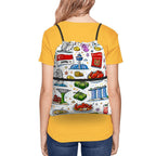 Custom Zipper Drawstring Backpack