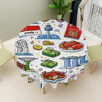 Custom Round Tablecloth