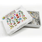 Custom Wooden Jigsaw Puzzles 1000 pcs (Horizontal)