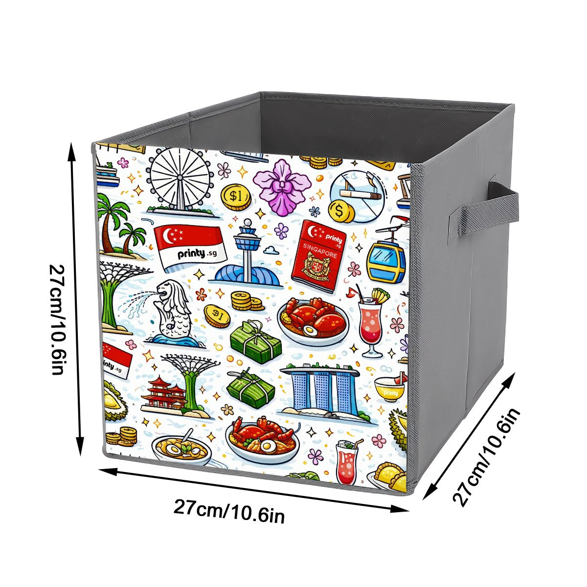 Custom Collapsible Storage Bins