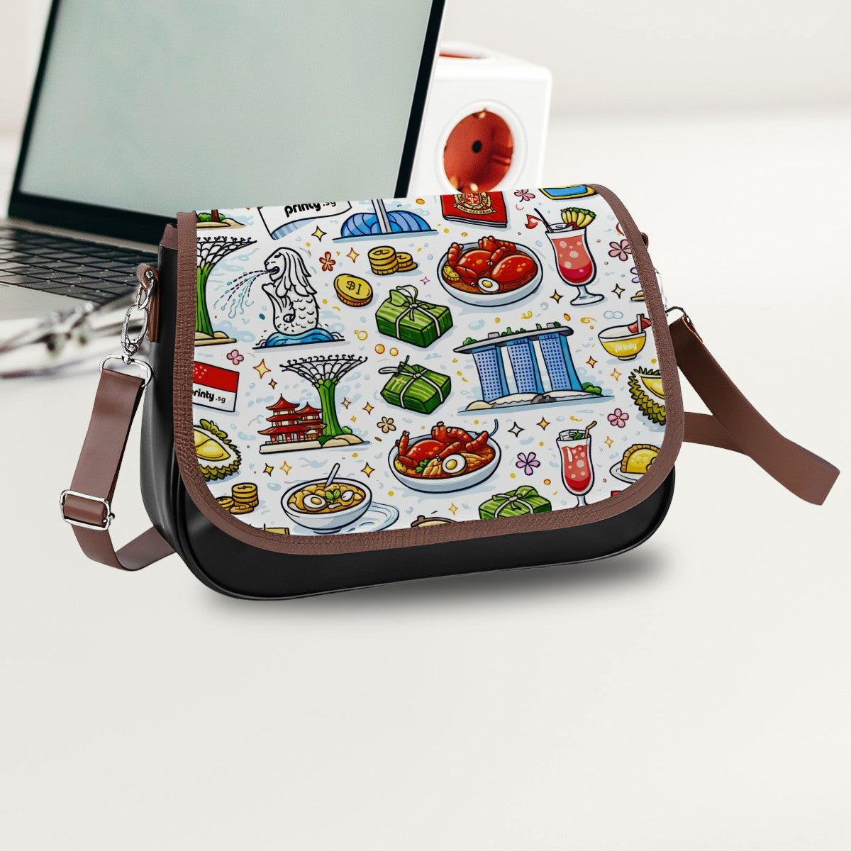 Custom Leather Shoulder Bag