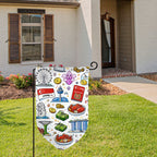 Custom Round Corner Garden Flags