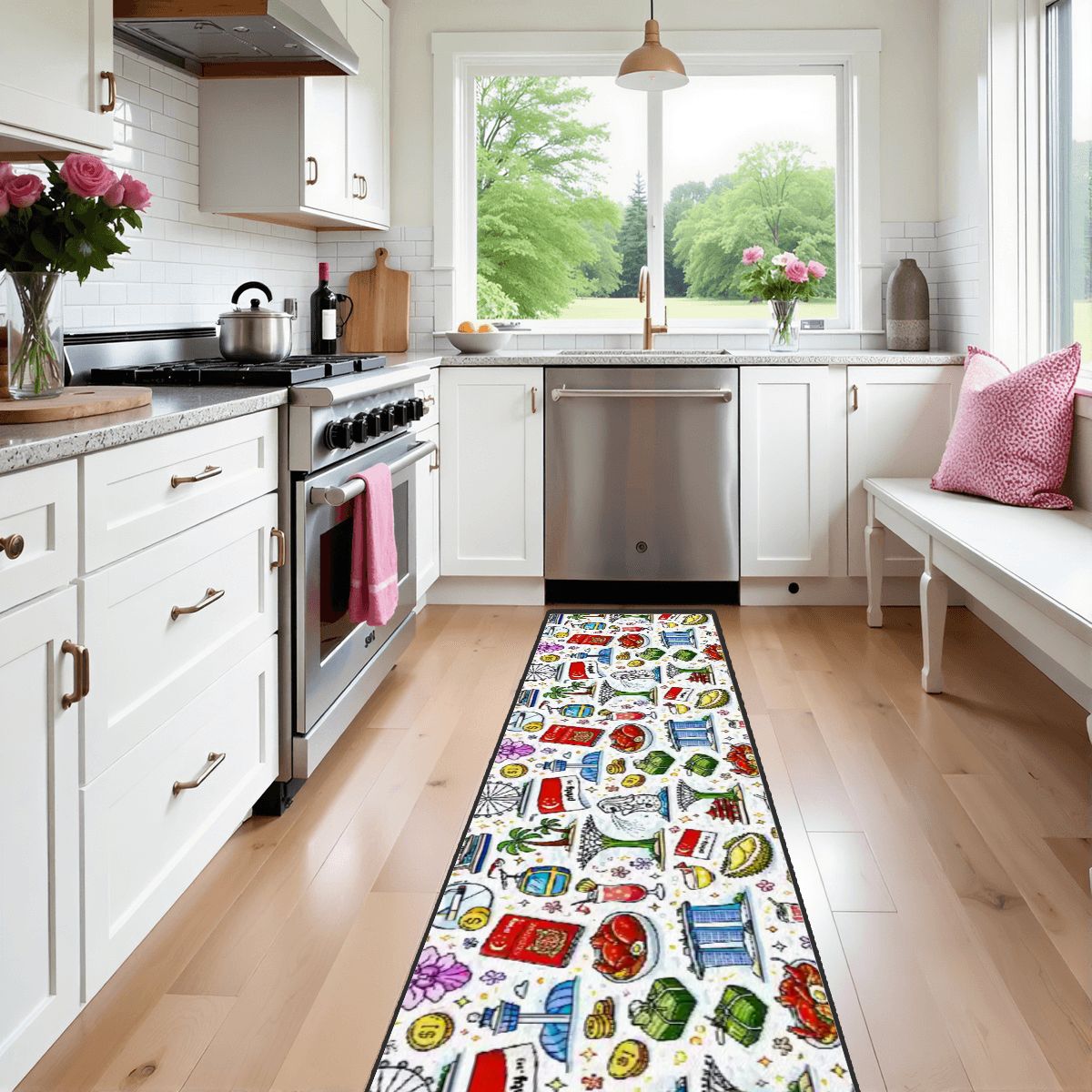 Custom Runner Rug 24"x96"