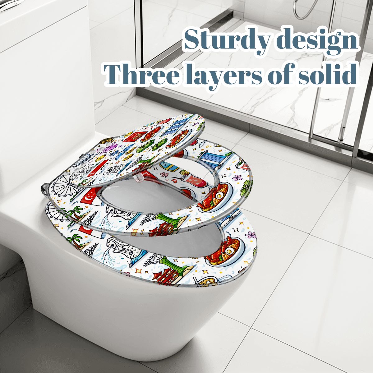Custom Family Toilet Seat