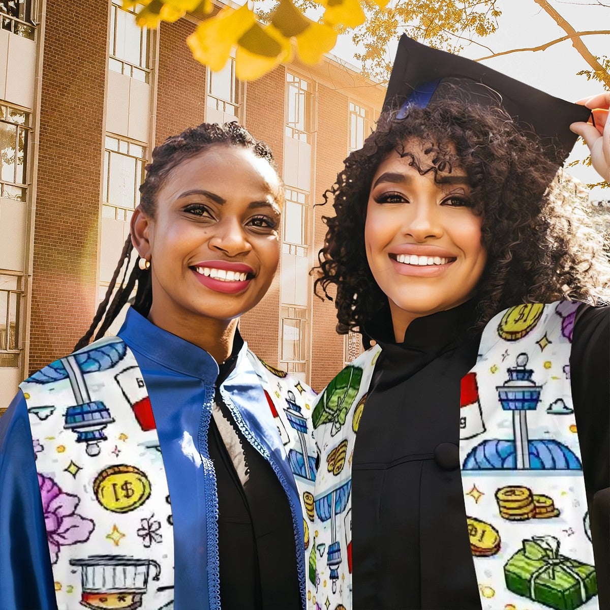 Custom Graduation Stole