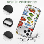 Custom iPhone 17 Pro TPU Black Phone Case