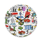 Custom Fashion PVC Wall Clock