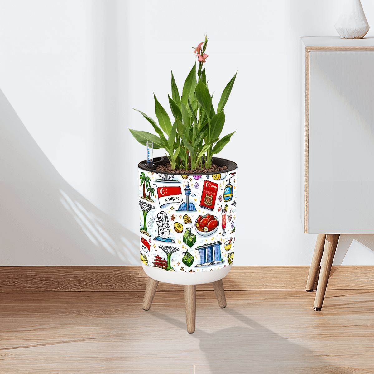 Custom Flower Pot with Legs
