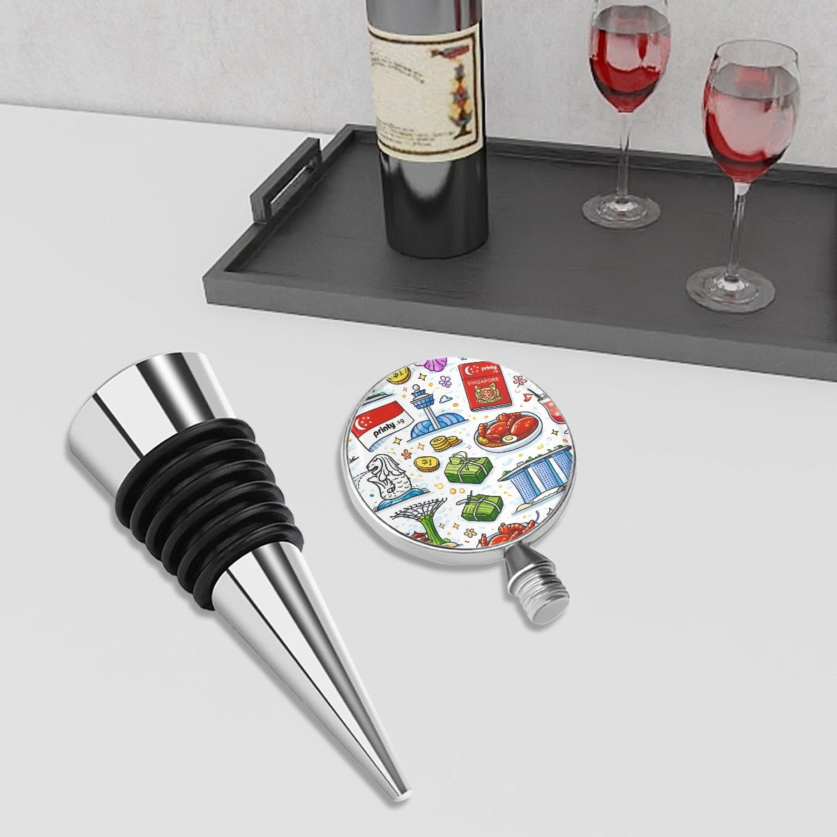 Custom Wine Bottle Stopper