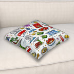 Custom Imitation Linen Throw Pillow Covers (Single-Sided Design)