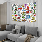 Custom Large Horizontal Wall Tapestry for Bedroom (3:2)