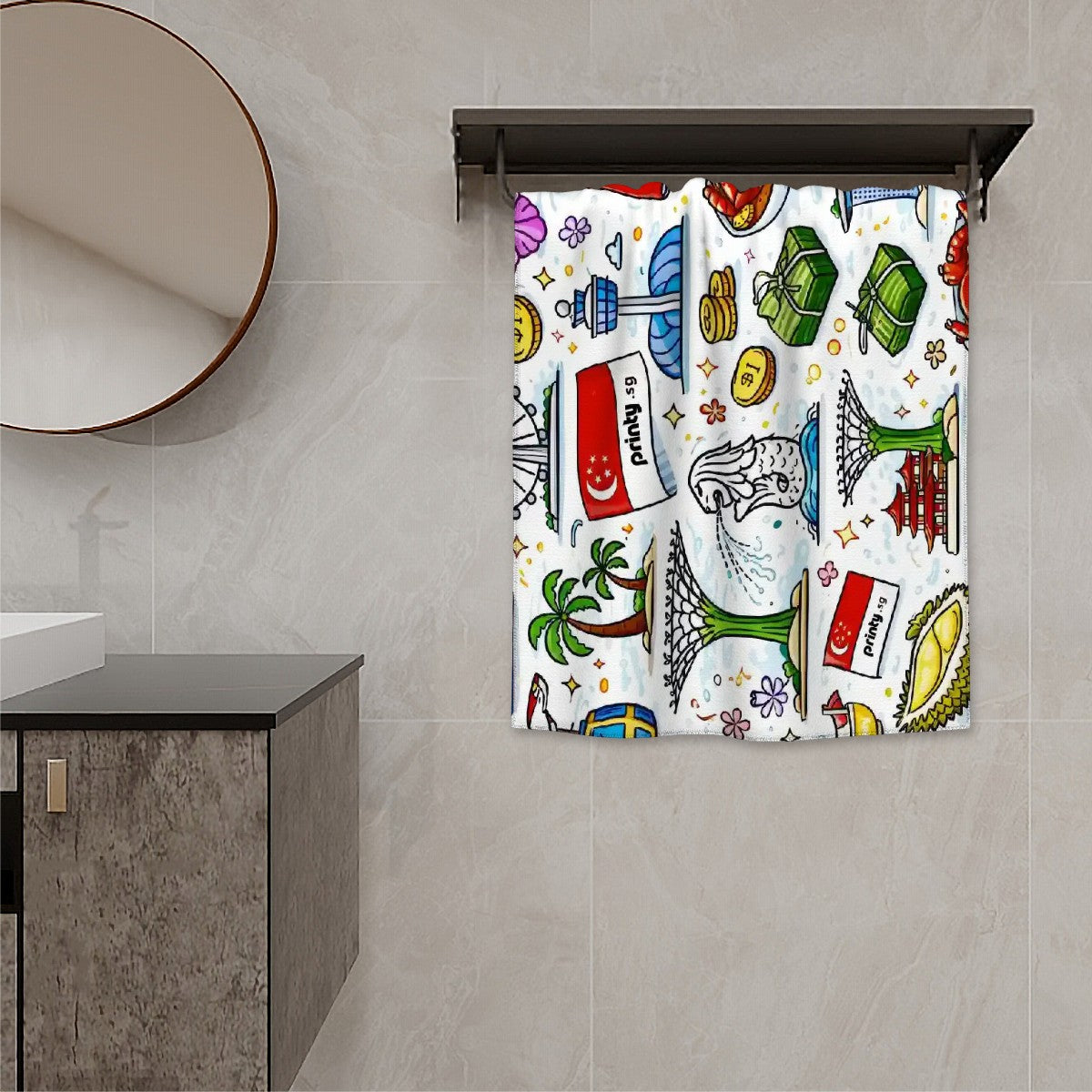 Custom Soft Washcloths (Horizontal)