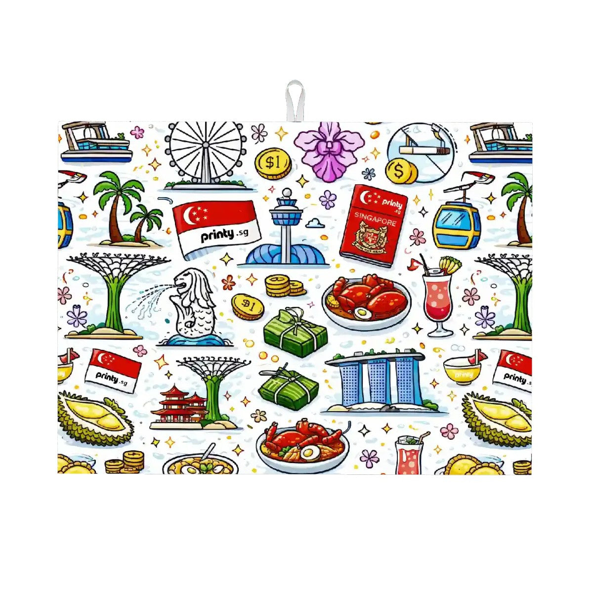 Custom Large Dish Drying Mat