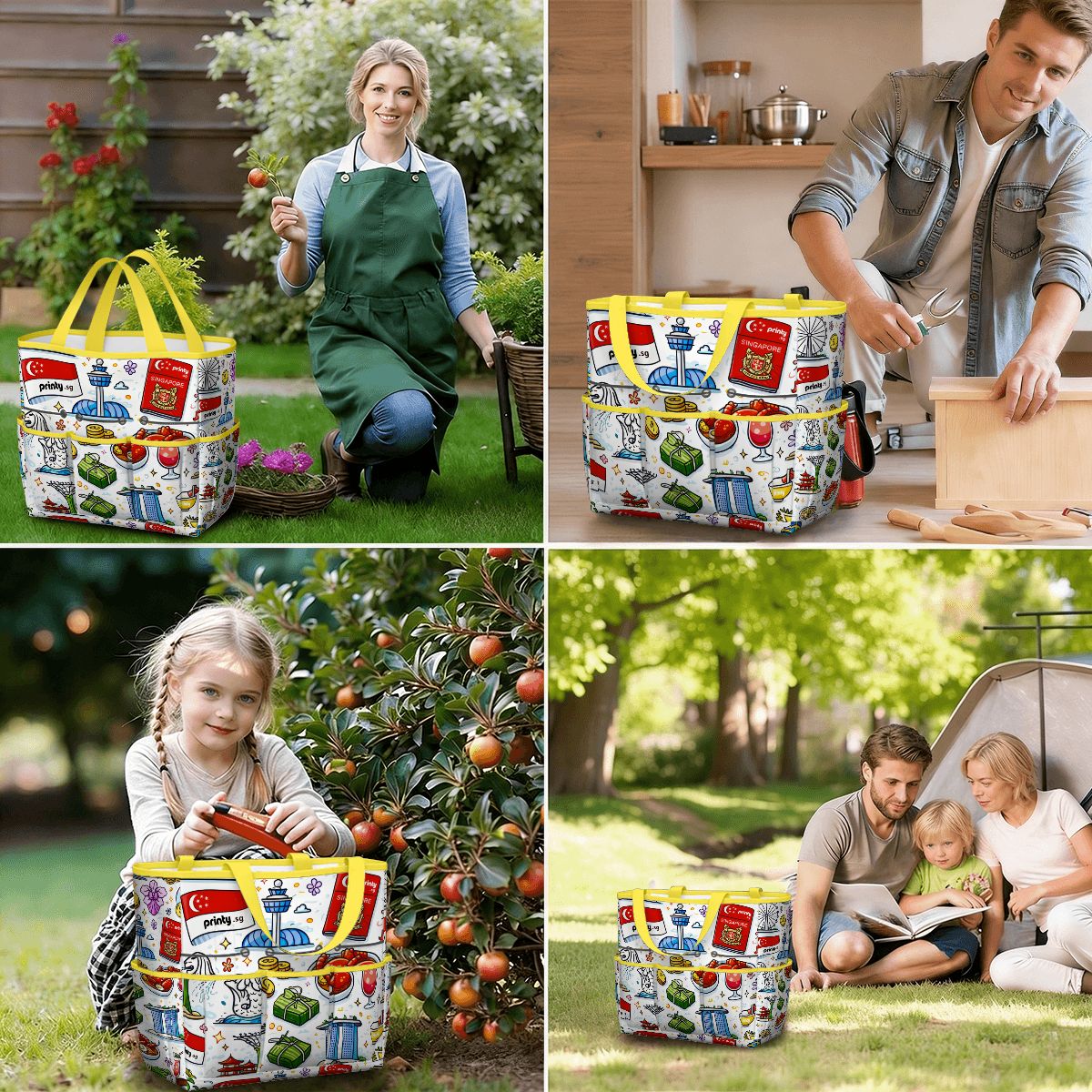 Custom Garden Tool Bag (Tools Not Included)