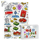 Custom Wooden Jigsaw Puzzles 1000 pcs (Vertical)