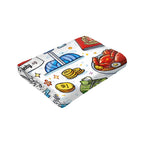 Custom 280 GSM Multi-Size Flannel Throw Blanket (Vertical)