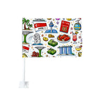 Custom Car Flag 18"x12"