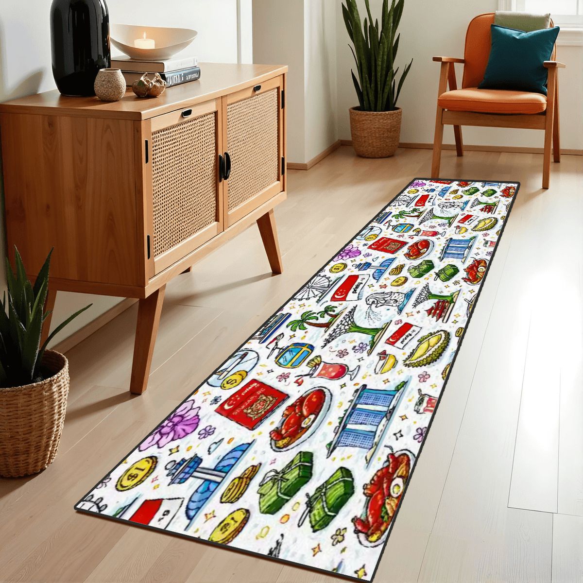 Custom Runner Rug 24"x72"