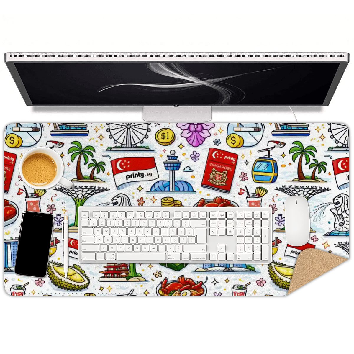 Custom PVC Leather Mouse Pad