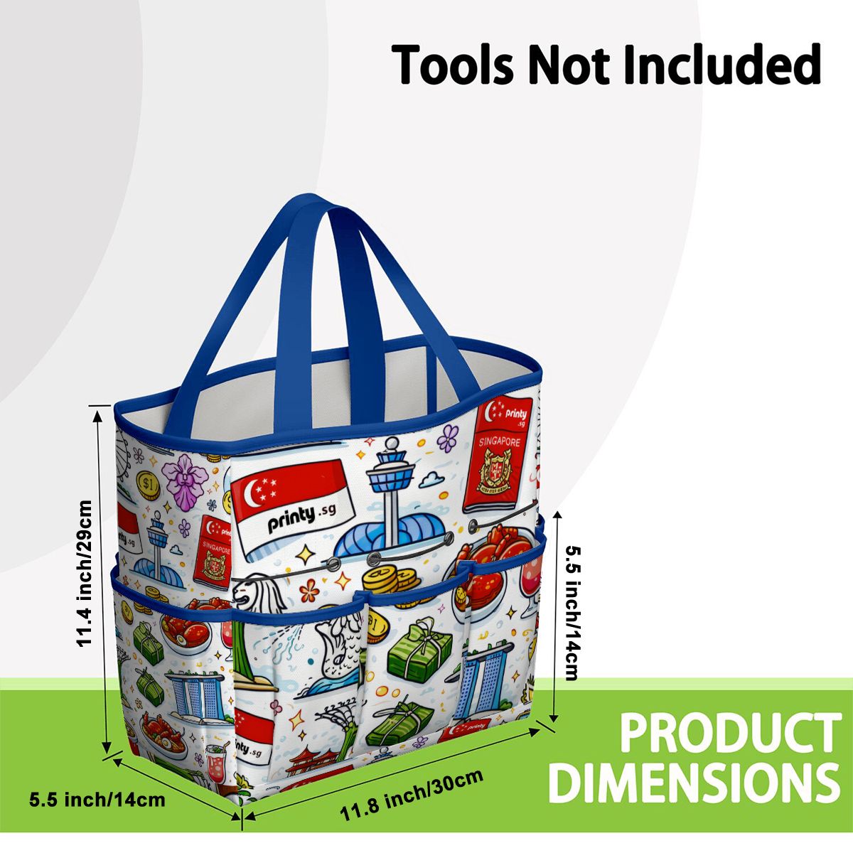 Custom Garden Tool Bag (Tools Not Included)