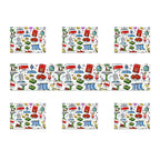 Custom Table Runner Placemat Set 7 Pieces