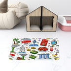 Custom Pet Food Mat 31.5"x19.3"