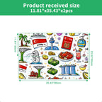 Custom Large Die-Cut PVC Stickers (UV) 12"x36"x2 pcs
