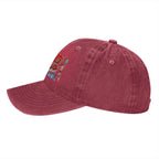 Custom Unisex Washed Denim Baseball Cap