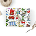 Custom 3-Pack Gift Wrapping Paper Sheets