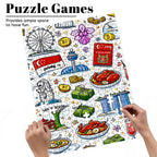Custom Wooden Jigsaw Puzzles 300 pcs (Vertical)