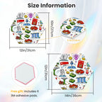 Custom Hexagon Sound Absorbing Panels 3 Pieces