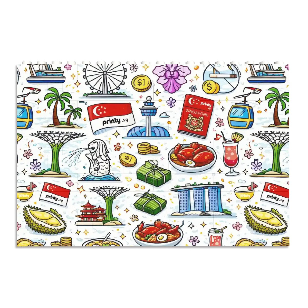 Custom Building Blocks Puzzles (Rectangle Shape)