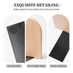 Custom Small Wooden Bookends 2 pcs