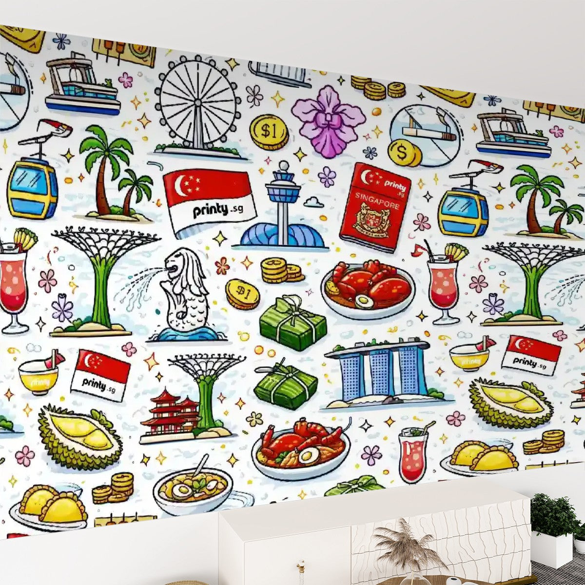Custom Self Adhesive Wallpaper