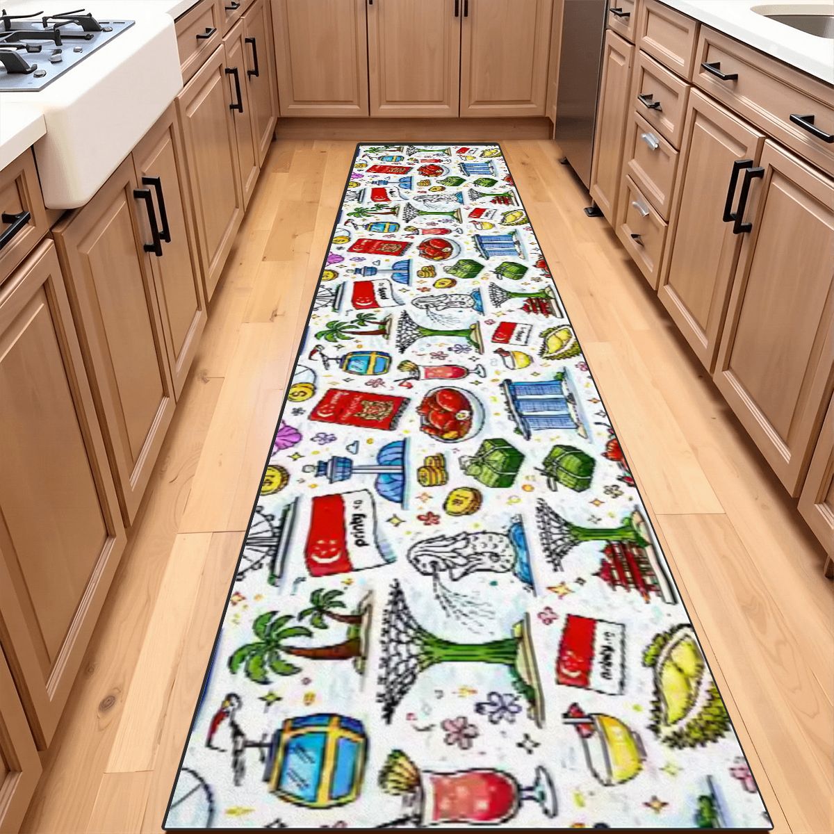 Custom Runner Rug 24"x120"