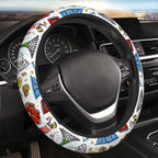 Custom Thickened Elastic Car Steering Wheel Cover