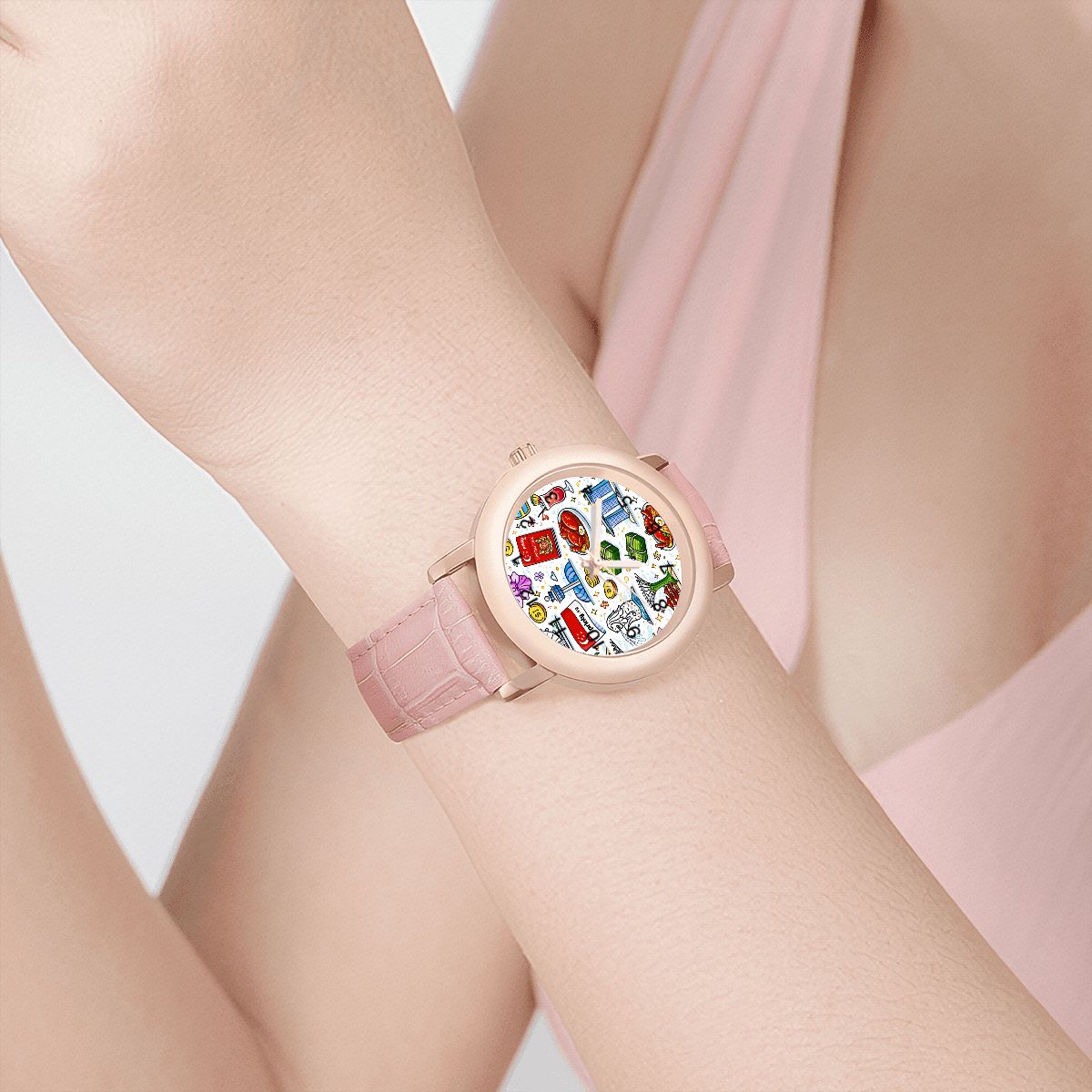 Custom Women's Leather Watch
