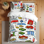 Custom Twin Duvet Cover Set 68"x86"