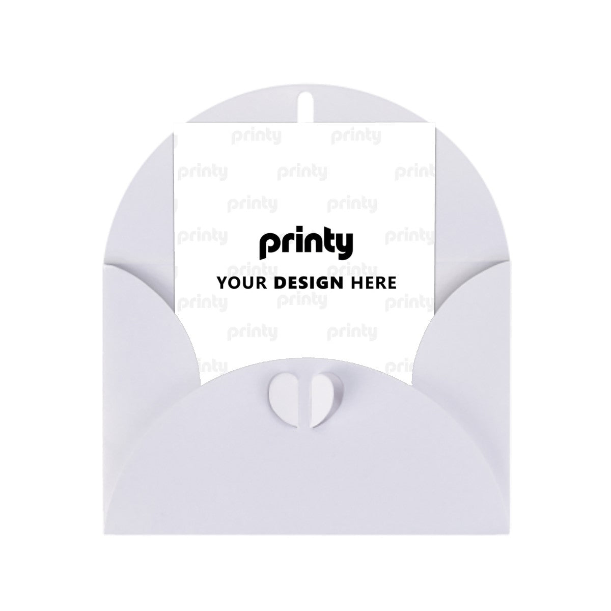 Custom Vertical Greeting Cards (Pearl Paper)