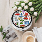 Custom Round Small Pill Box