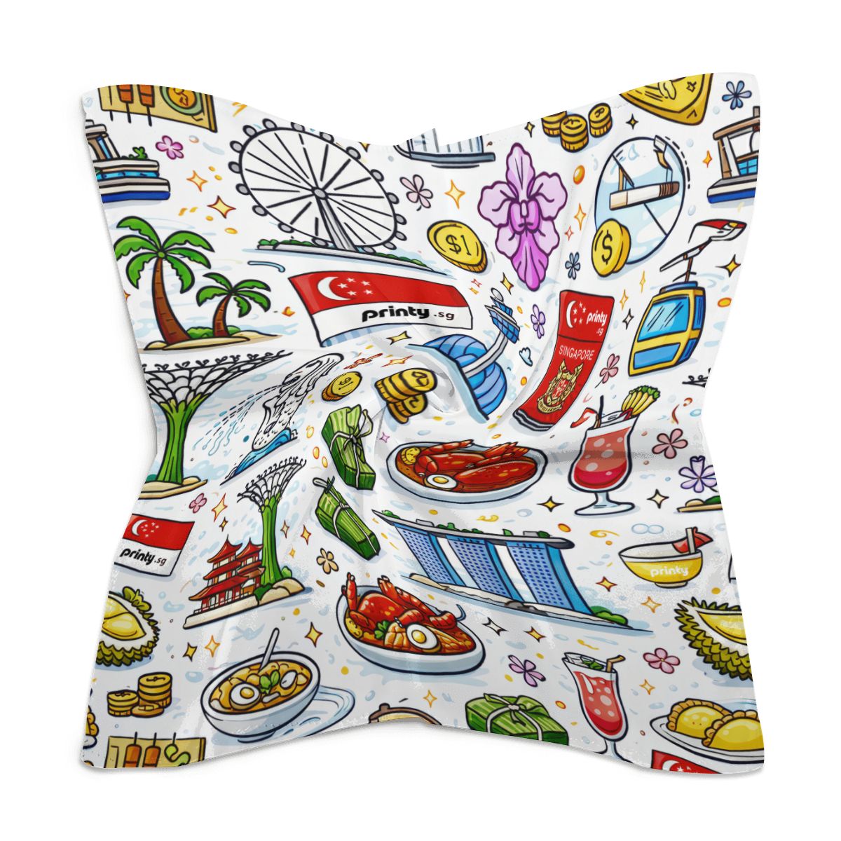 Custom Silk Scarf