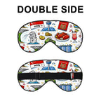 Custom Sleep Mask with Adjustable Buckle