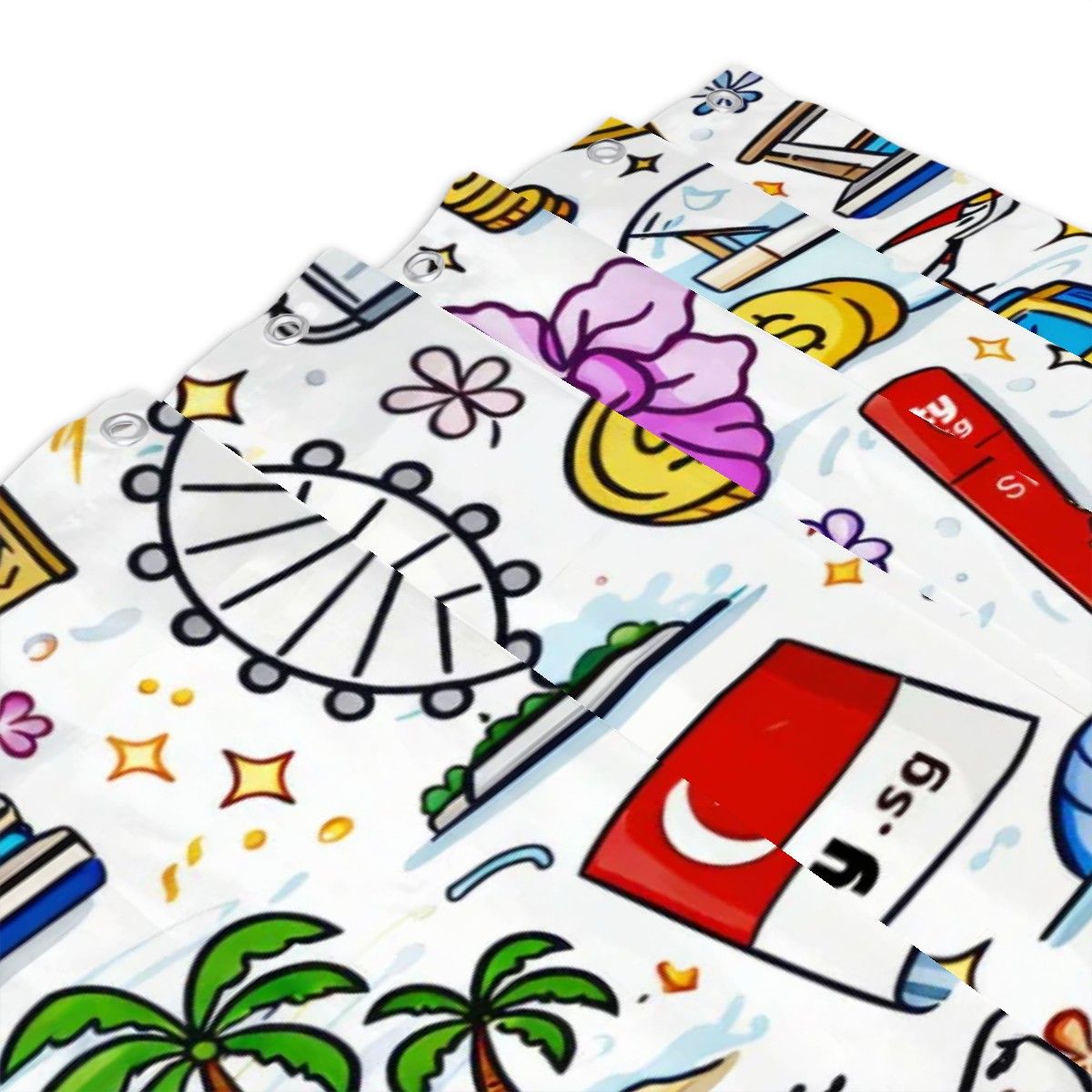 Custom Shower Curtain