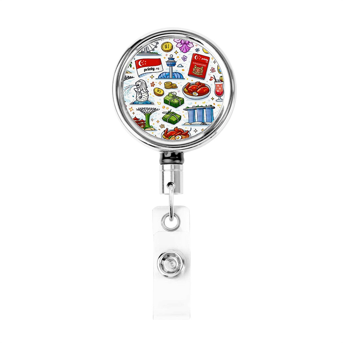 Custom Heavy Duty Metal Badge Reel