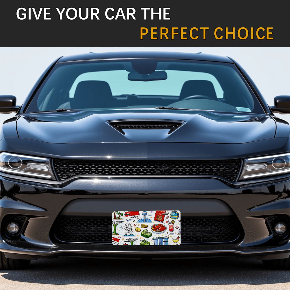 Custom Aluminum License Plate