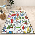 Custom Large Area Rug Floor Carpet (3:2)