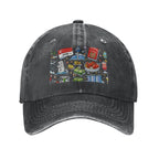 Custom Unisex Washed Denim Baseball Cap