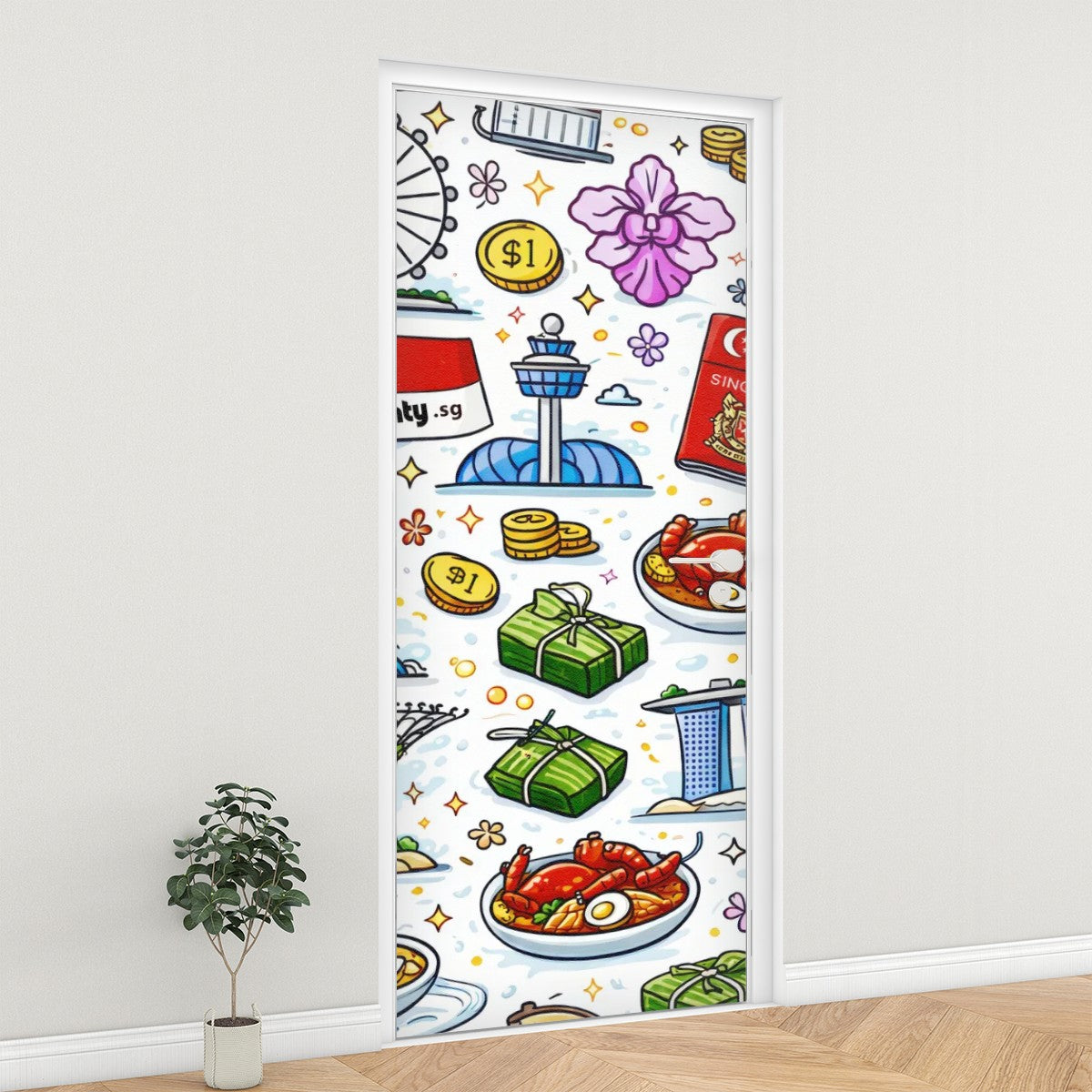 Custom Door Sticker